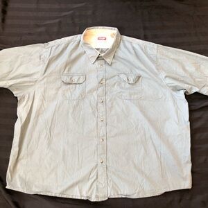 Wrangler 5XL Button Up Short Sleeve